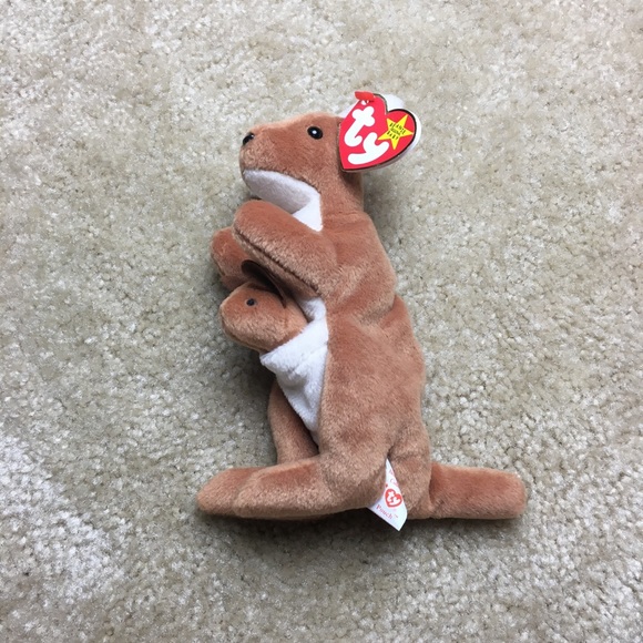 pouch 1996 beanie baby